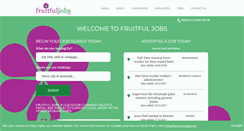 Desktop Screenshot of fruitfuljobs.com