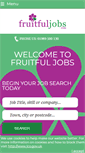 Mobile Screenshot of fruitfuljobs.com
